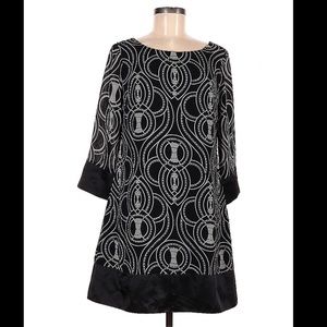 Art deco style beaded shift dress